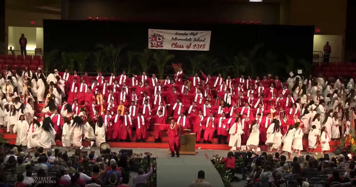 Kahuku High School Graduation Performance 2015 — The